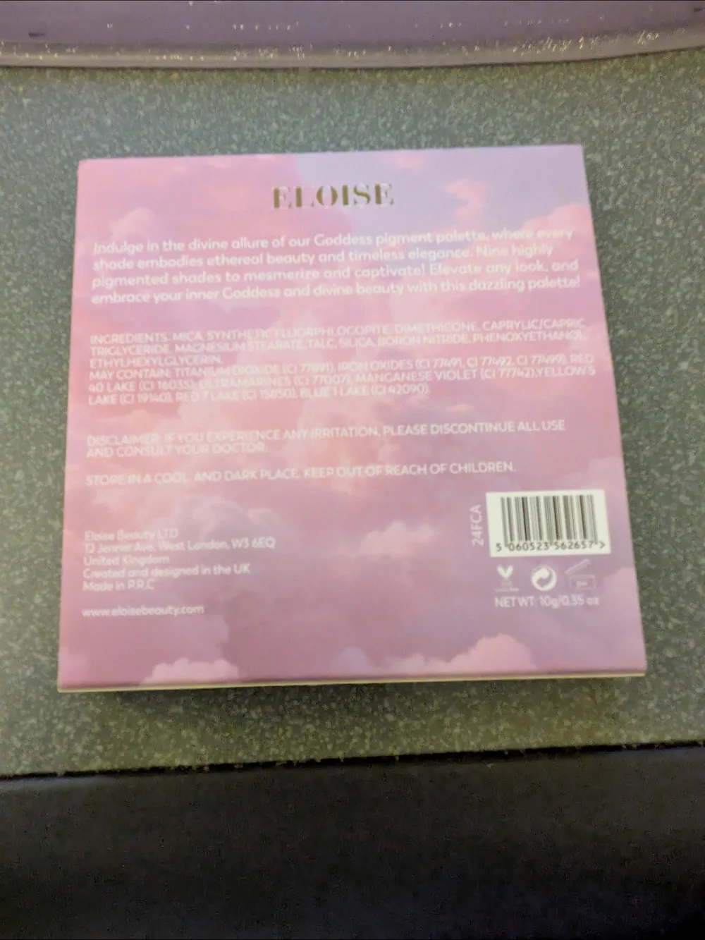 Eloise Goddess Eyeshadow Palette - NIB